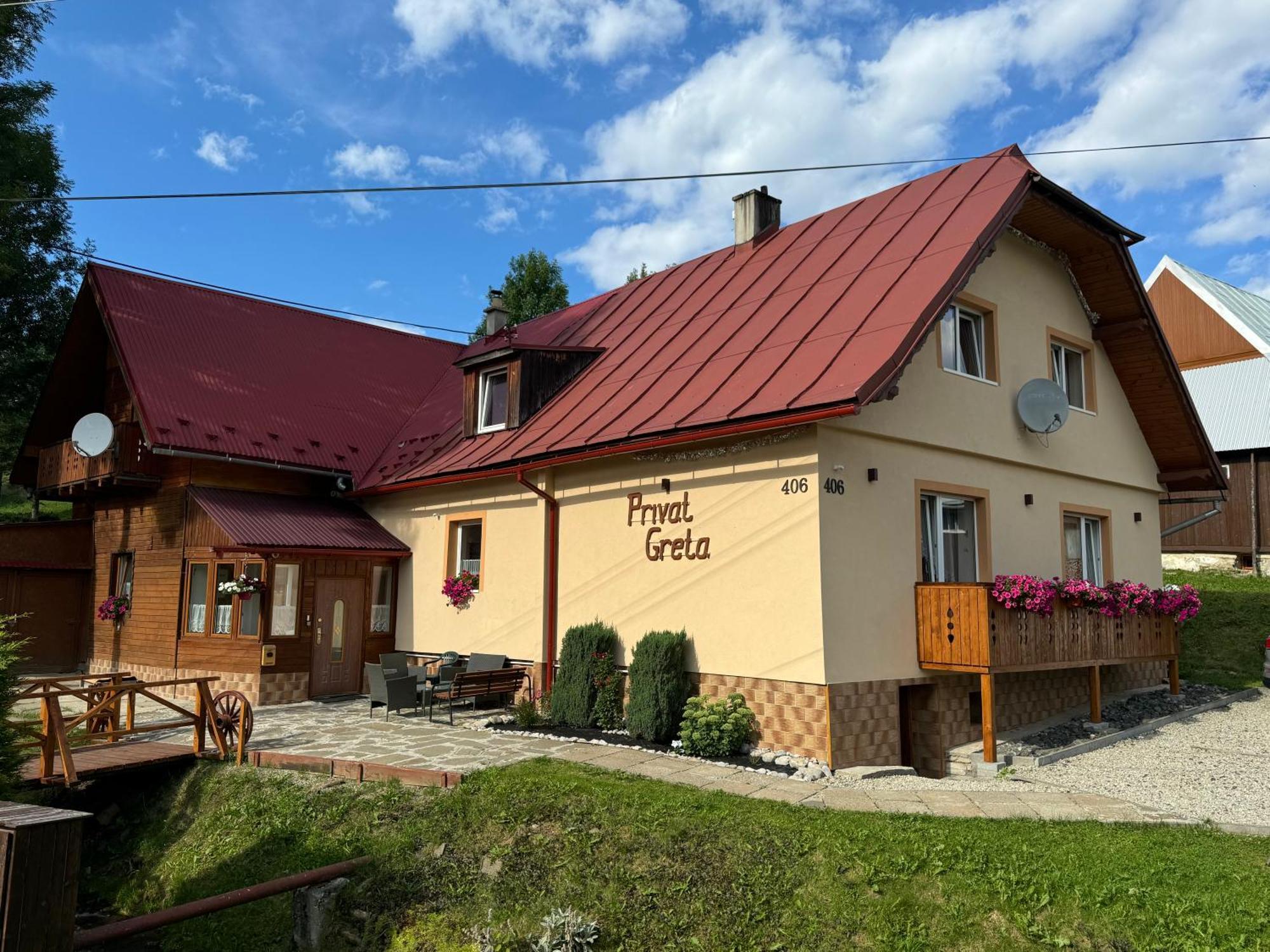 Privat Greta Apartment Zdiar Bagian luar foto